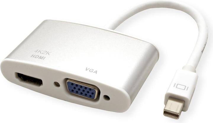 Produktbild Roline Mini DisplayPort - HDMI/VGA, Aktiv (HDMI, VGA, 10 cm)