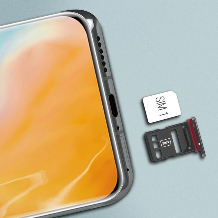 Produktbild Clappio Ersatz Sim-Halter Huawei P40 / P40 Pro (SIM-Halterung, Huawei P40 Pro)