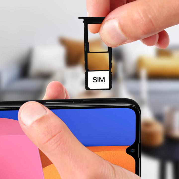 Produktbild Clappio Ersatz Sim-Halter Samsung Galaxy A20s (SIM-Halterung, Galaxy A20s)
