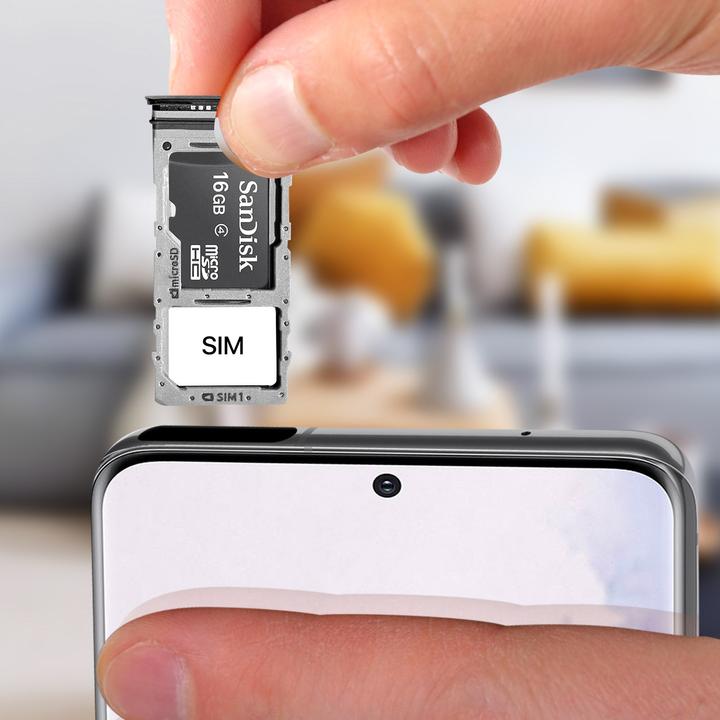 Produktbild Clappio Ersatz Sim-Halter Samsung S20 Plus (SIM-Halterung, Galaxy S20+)