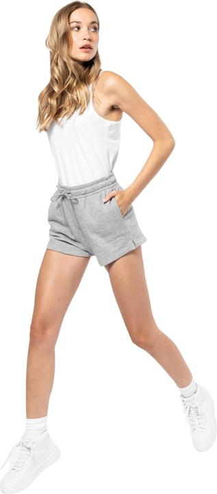 Produktbild Kariban Umweltfreundliche Shorts aus ungerautem Molton, Damen (M)