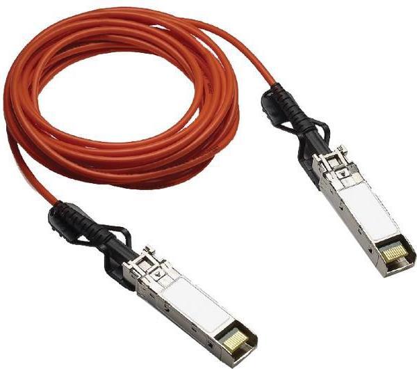Actual product image HPE E Aruba Active Optical Cable SFP28 to SFP28 (3 m)
