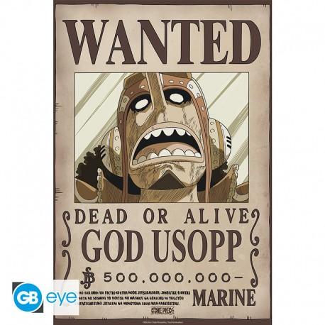 GB Eye One Piece Poster Chibi: Wanted Usopp Wano 52x38cm