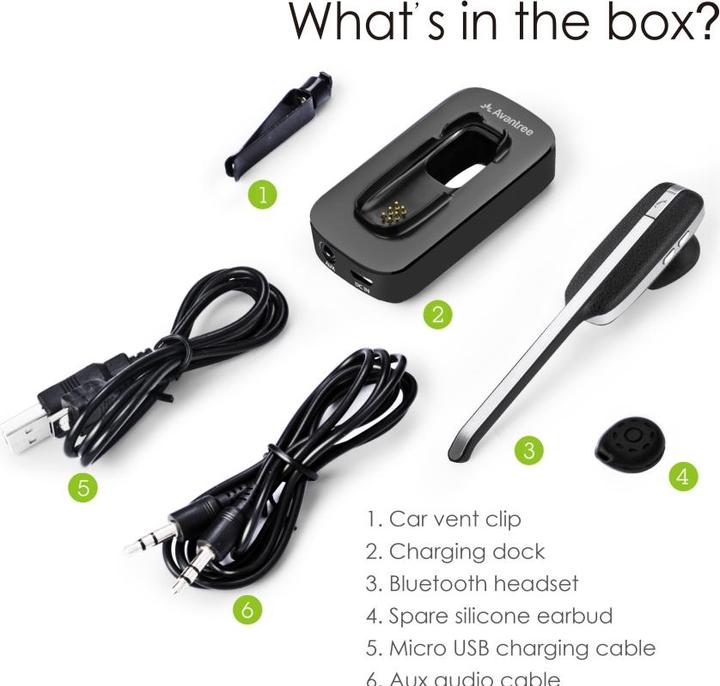 Immagine prodotto Avantree EGO Bluetooth Hands Free Car 2In1