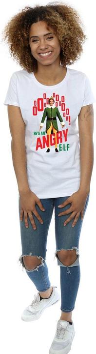 Actual product image Elf Womens/Ladies Angry Cotton T-Shirt (M)