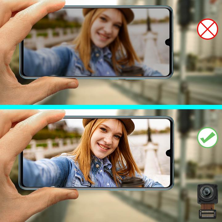 Actual product image Clappio Front camera replacement part Huawei P30/P30Pro (Huawei P30 Pro)