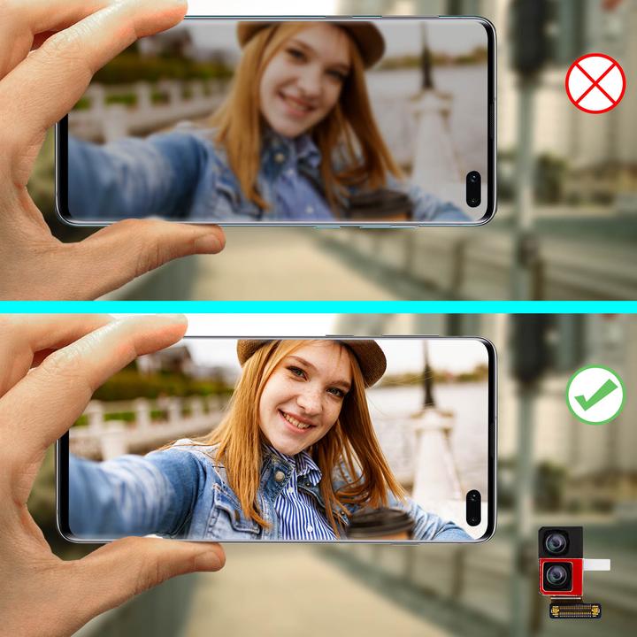Produktbild Clappio Front-Kamera Ersazteil Galaxy S10 (Galaxy S10+)