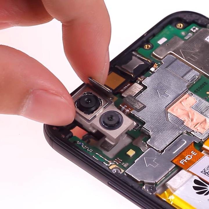 Immagine prodotto Clappio Parte di ricambio della fotocamera posteriore di Huawei P20 Lite (Accumulatore di carica elettrica, Huawei P20 Lite)