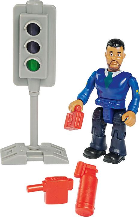 Actual product image Simba FS Sam police car 4x4 with figure