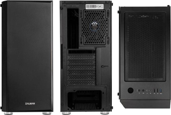 Image du produit Zalman R2 Black Boîtier informatique Midi Tower Noir (ATX, mATX, Mini-ITX, E-ATX)