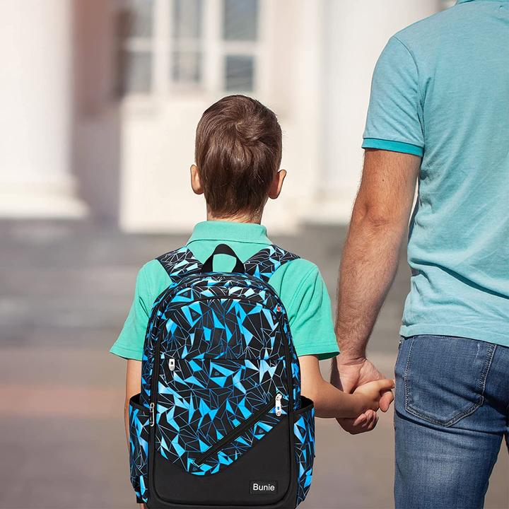 Produktbild Bunie Schulrucksack-Set Blau (35 l)