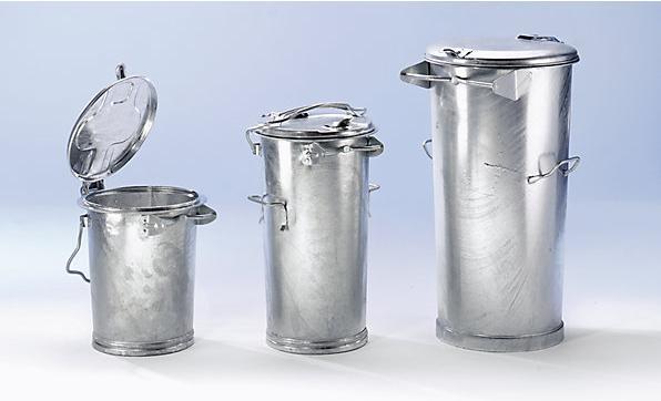 Produktbild kaiserkraft System-Mülltonne aus Stahlblech (110 l)