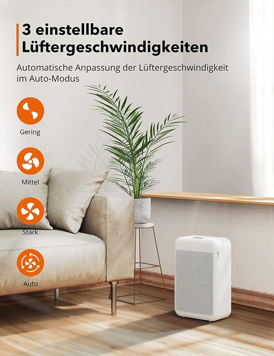 Produktbild Herilios 5-in-1 Filter Air Purifier (Weiss)