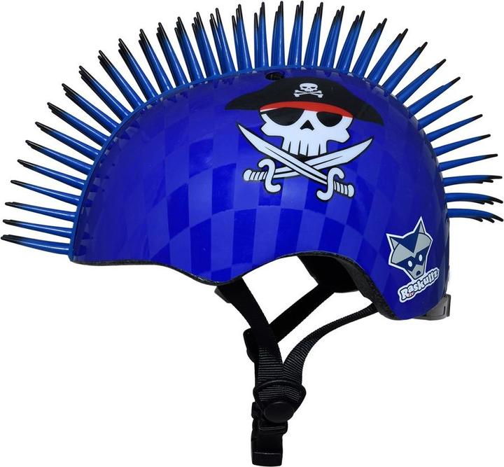 Produktbild MGA Kinderhelm Junior C-Remete Eyeeepatch Pirat Blau Grösse S Child 5+ (50-54 cm) (neu) (50 - 54 cm)