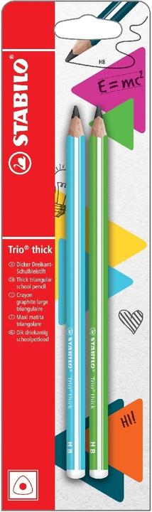 Actual product image STABILO Trio thick (3.15 mm, HB, 2 x)