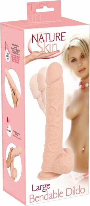 Actual product image Nature Skin Dildo with suction cup