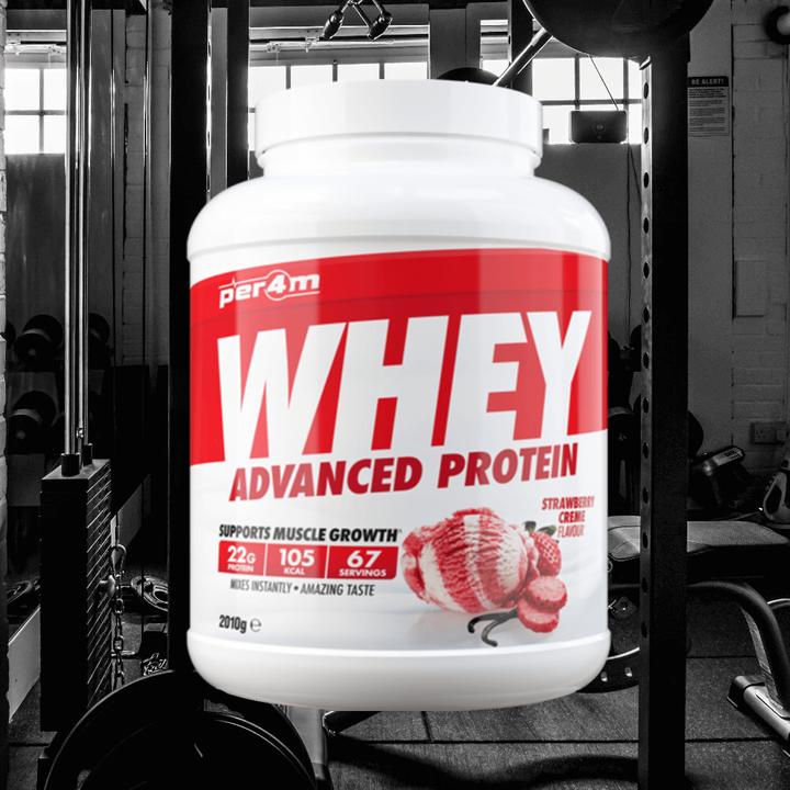 Produktbild Per4m Whey Advanced Protein (Strawberry Creme, 1 Stk., 2010 g)
