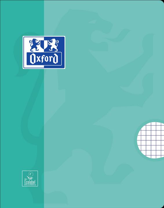Actual product image Oxford Exercise book (A5, Checked, Hardcover)