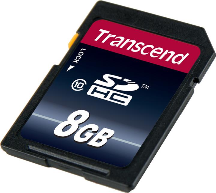 Produktbild Transcend SDHC 200x (8 GB, SDHC, U1, UHS-I)