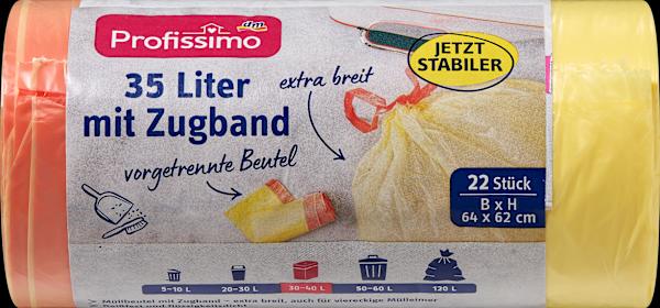 Actual product image dm Profissimo Bin liners (22 x, 35 l)