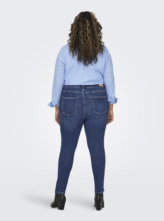 Actual product image Only Curvy CARMILA HW ANK DST Skinny Fit Jeans (W44/L32)