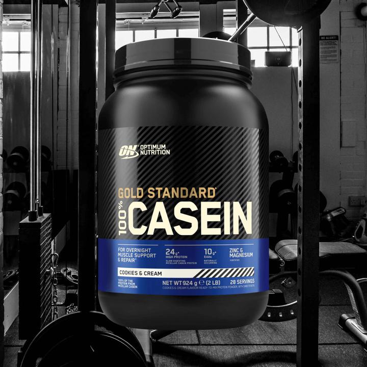 Actual product image Optimum Nutrition 100% Casein Protein (Cookies and Cream, 54 pcs., 908 g)