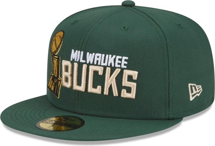 Image du produit New Era 59Fifty Fitted Cap - NBA CHAMPIONS Milwaukee Bucks (7 1/8)