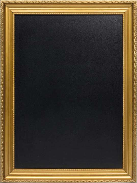 Securit Tableau à craies GOLD, avec cadre doré gravé