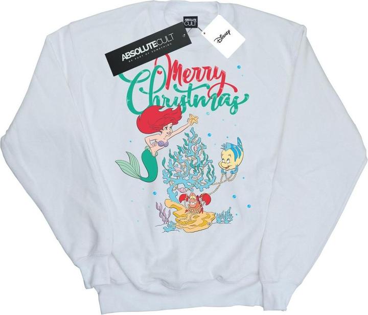 Immagine prodotto Disney Princess Ariel Merry Christmas Felpa Ragazze (104)