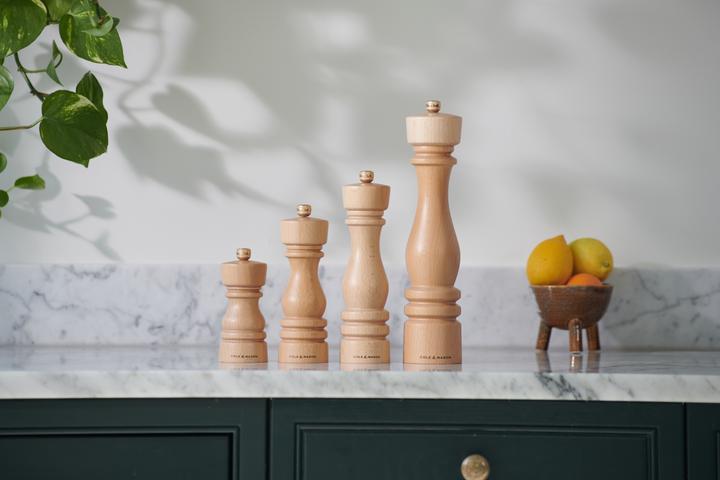 Produktbild Cole & Mason Pfeffer-Salzmühlen Set London Buche natur 22x5.8x5.8 cm (Pfeffer)
