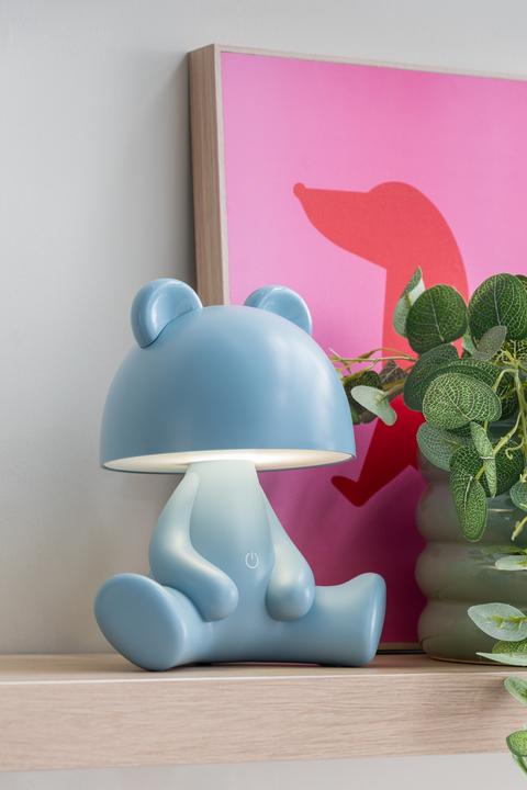 Actual product image Leitmotiv - Tafellamp Bear - Lichtblauw