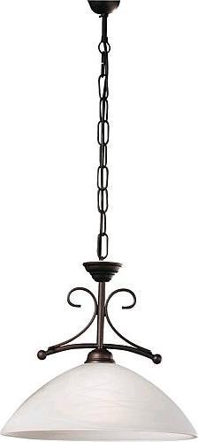 Actual product image Orion HL 614841 ANTIK Chain Pendant rust-coloured (E27)