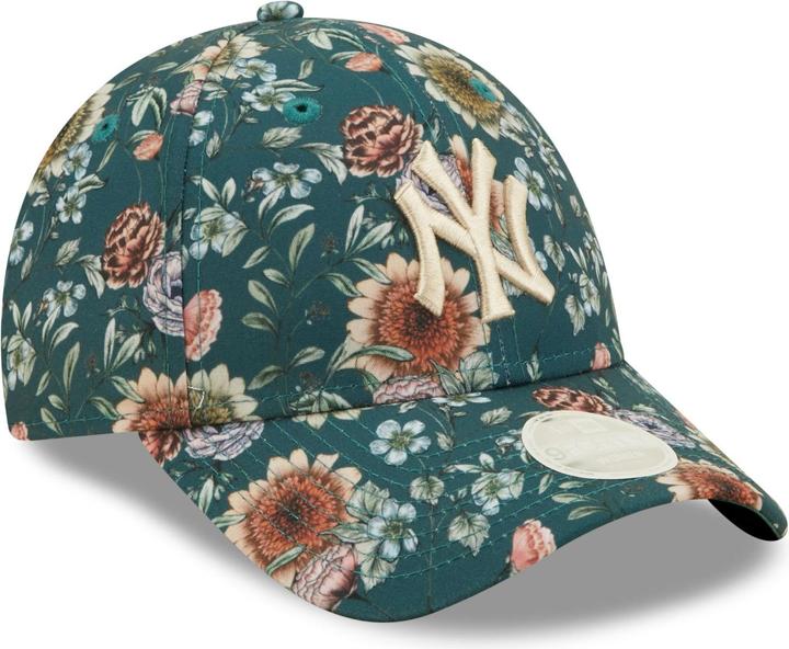 Produktbild New Era 9Forty Damen Cap - Floral New York Yankees Teal (One Size)