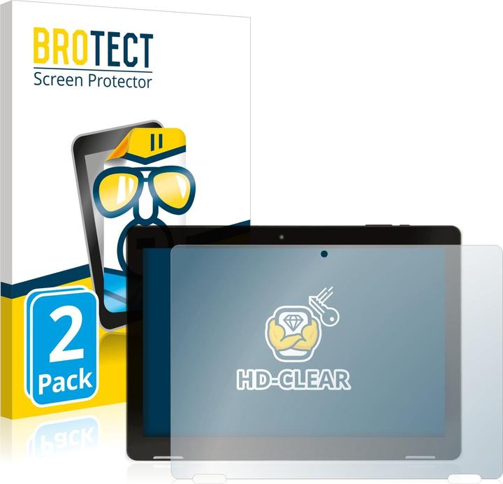 Produktbild BROTECT Schutzfolie Displayschutz Klar (2 Stück, Pad Apollo 2)