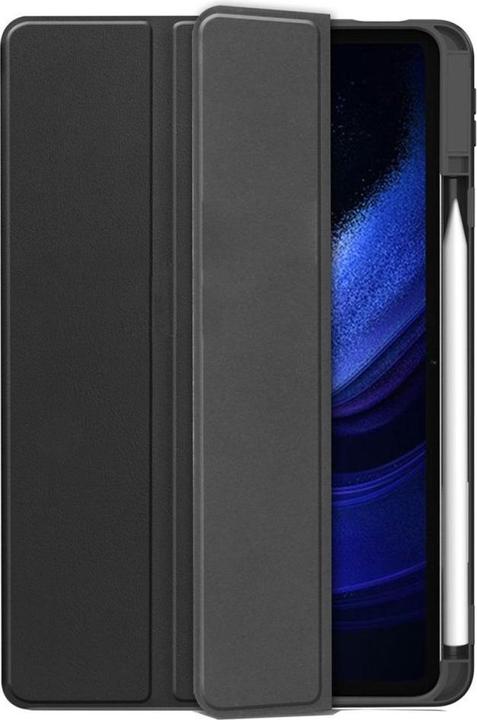 Tech-Protect Tahvelarvutikaaned Xiaomi Pad 6/6 Pro, pliiatsihoidjaga, must (6 Pro, Xiaomi Pad 6)