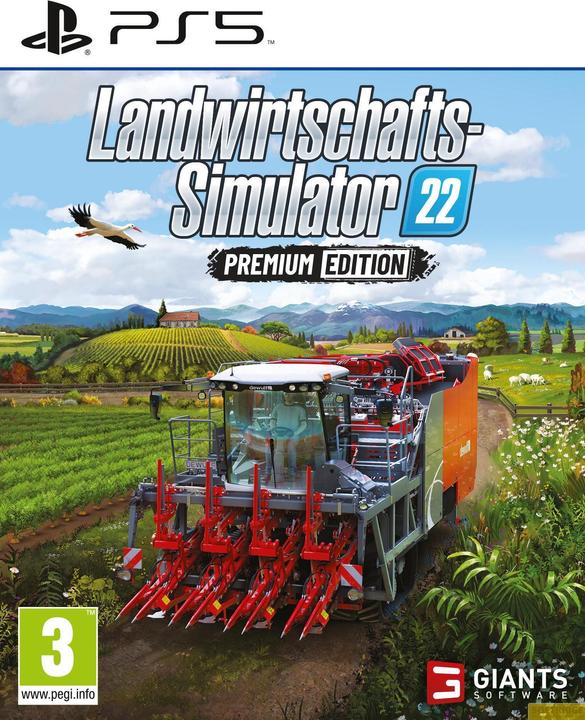 Immagine prodotto Giants Software Farming Simulator 22 - Edizione Premium (PS5, DE)