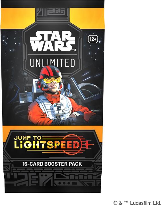 Immagine prodotto Star Wars : Unlimited - Jump to Lightspeed Booster Pack - FFG - IT (Inglese)