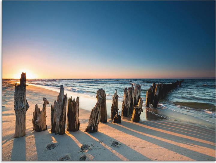 Actual product image Artland Sunset beach breakwater U1UI (40 x 30 cm)