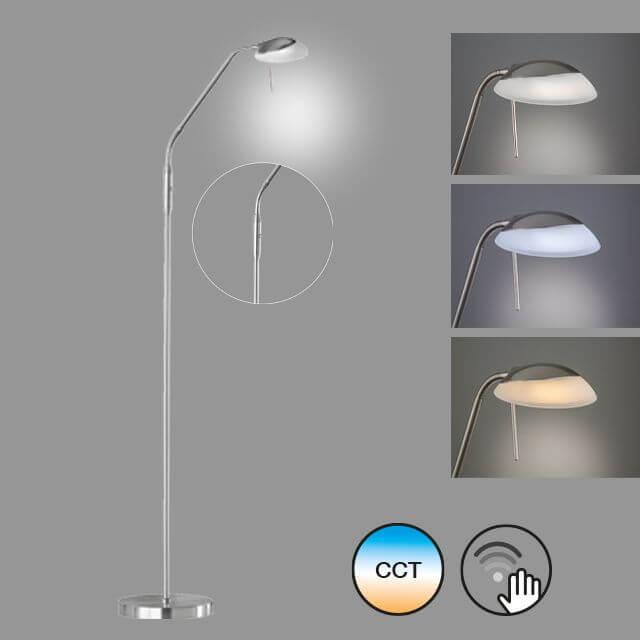 Produktbild Fischer & Honsel Honsel Pool TW LED Stehleuchte 4,9W Tunable white steuerbar dimmbar Glas alabasterfarben n