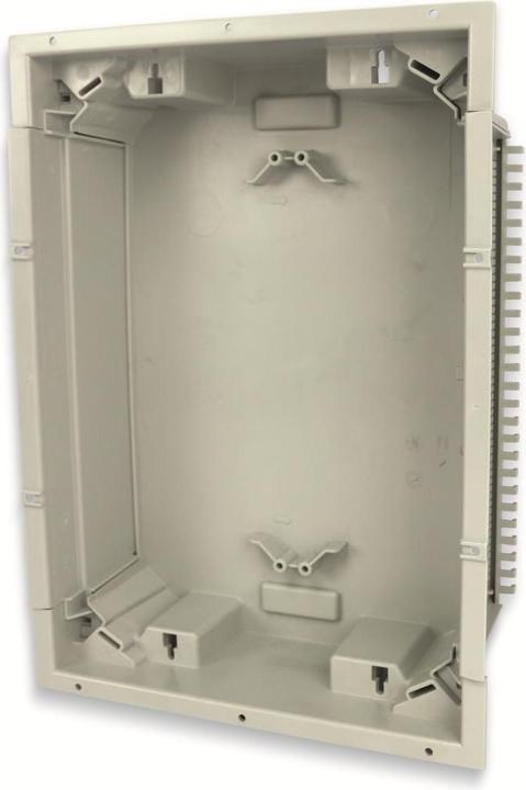 Actual product image Unitec Flush-mounted distributor with door IP33 1x14 modules ws