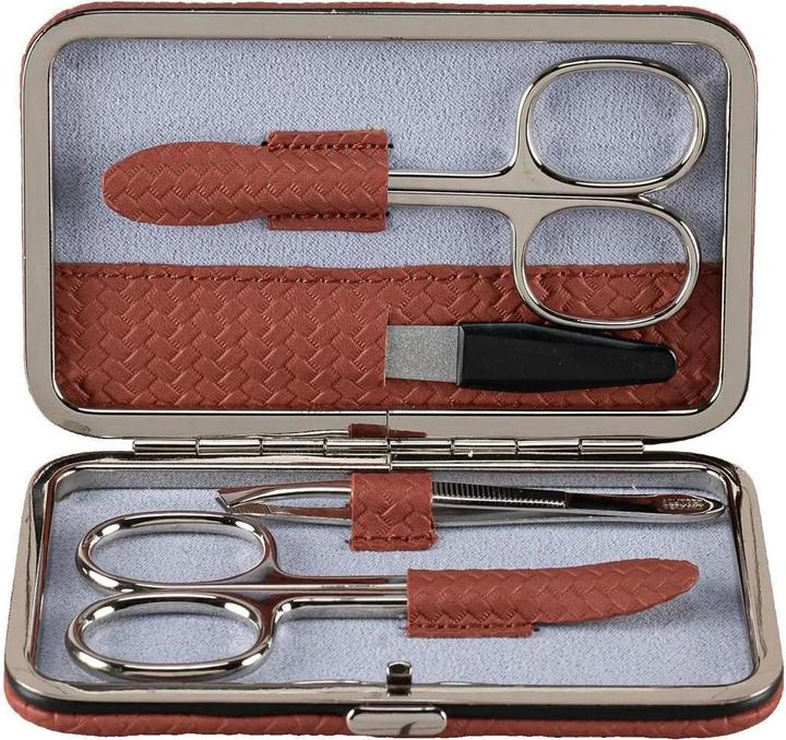 Immagine prodotto Windrose 803951.03 - Astuccio manicure 4 pezzi Corbello terracotta