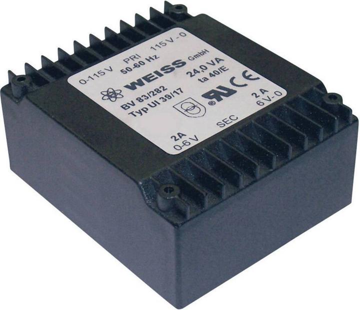 Image du produit Weiss Elektrotechnik Transformateur plat UI 39 24 VA