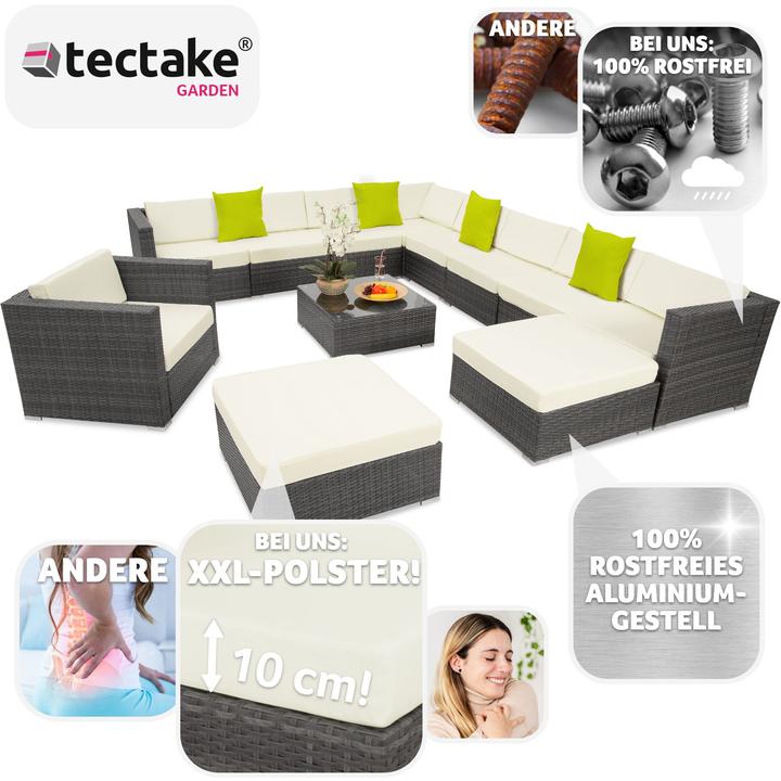 Produktbild tectake Rattan Lounge