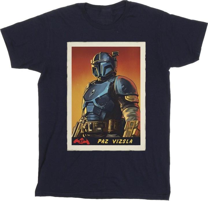Immagine prodotto Star Wars The Mandalorian Paz Vizla Card Maglietta Ragazzi (128)