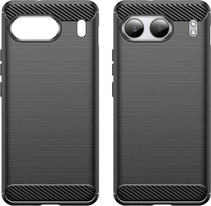 Actual product image Cover-Discount OnePlus Nord 4 - Metal Carbon Look Cover (OnePlus Nord 4)