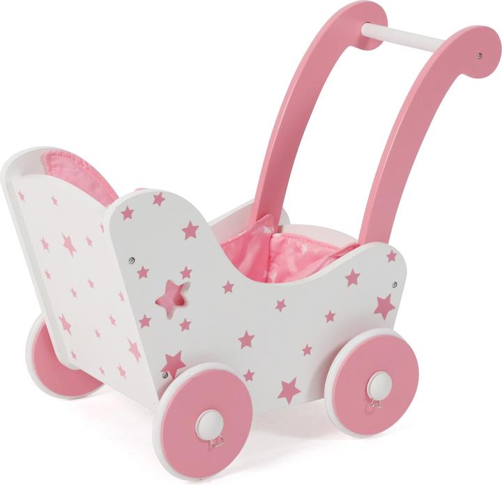 Actual product image Bayer Chic 2000 Wood doll carriage
