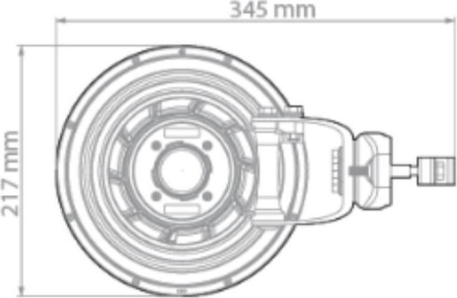 Actual product image RF-Elements HG3-TP-S40 - 16.2 dBi - 5.18 - 6.4 GHz - 40° - 40° - Horn antenna - TwistPort (16.20 dB)