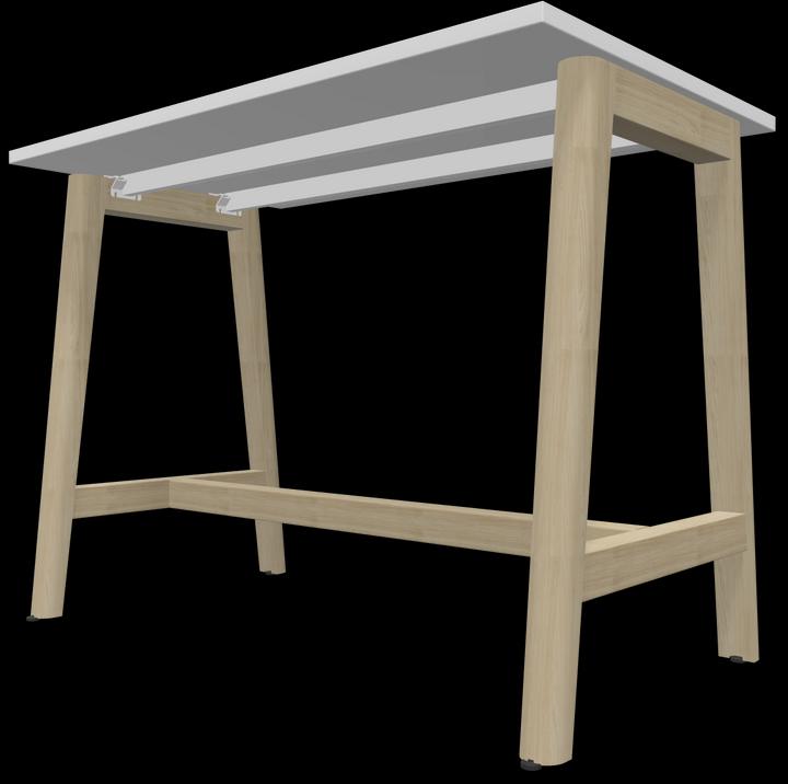 Actual product image Narbutas Nova Wood high table (120 x 70 x 90 cm)