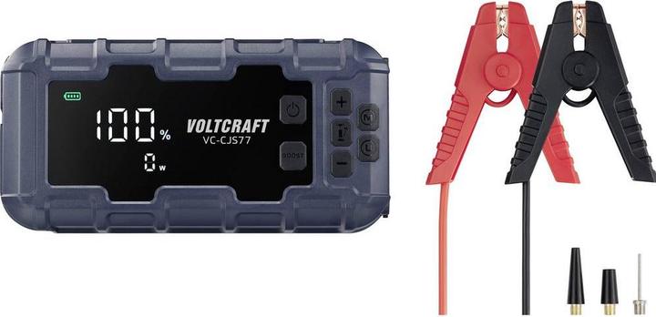 Productafbeelding Voltcraft Schnellstartsystem VC-CJS77 VC-16533725 Starthilfestrom (12 V)=600 A (1200 A, 16000 mAh)