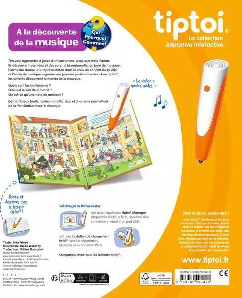 Actual product image tiptoi Auf Entdeckungsreise durch die Musik (French)